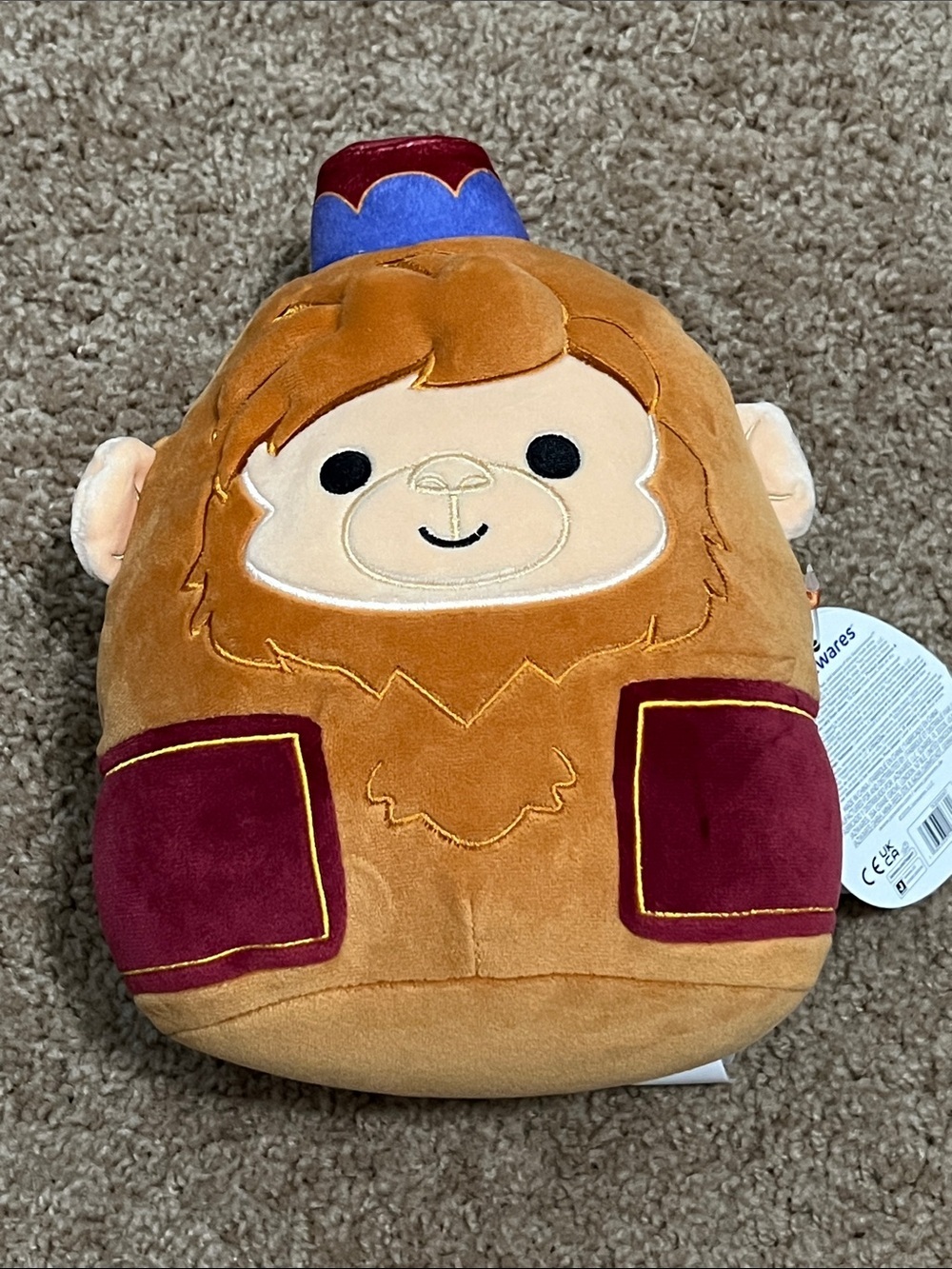 Disney’s Abu from Aladdin Adorable Plush Squishmallow- 3+years - Picture 4 of 6